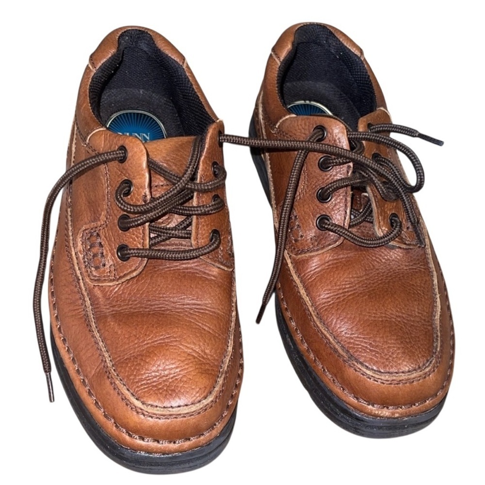 ❓Nunn Bush Comfort Gel Brown Leather Shoes